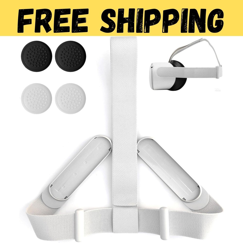 Original Head Strap for Oculus Quest 2 Headset, Replacement Headstrap for Meta Q