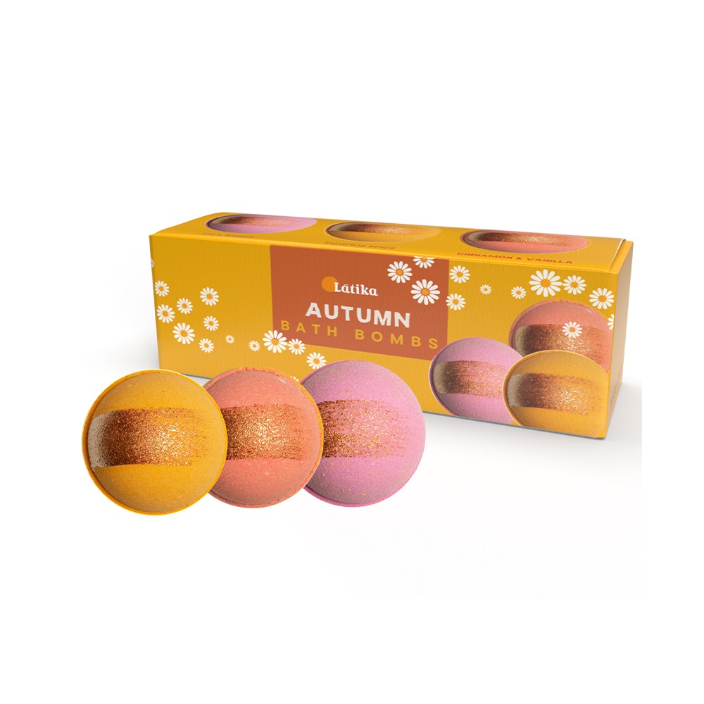 LATIKA AUTUMN BATH BOMB BOX