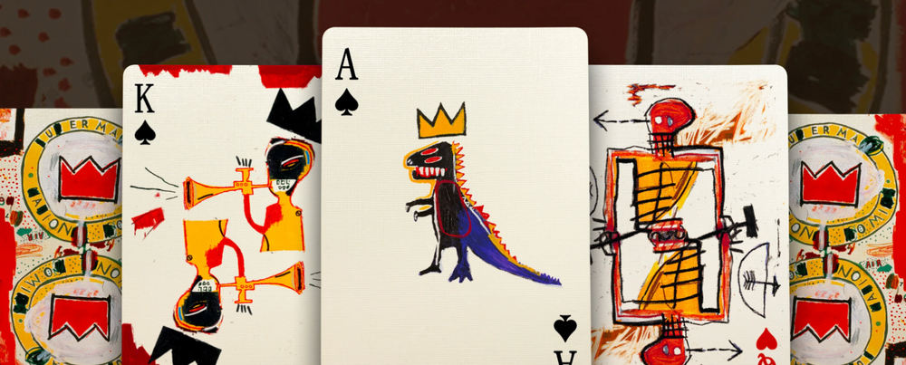 Basquiat Playing Cards by theory11
