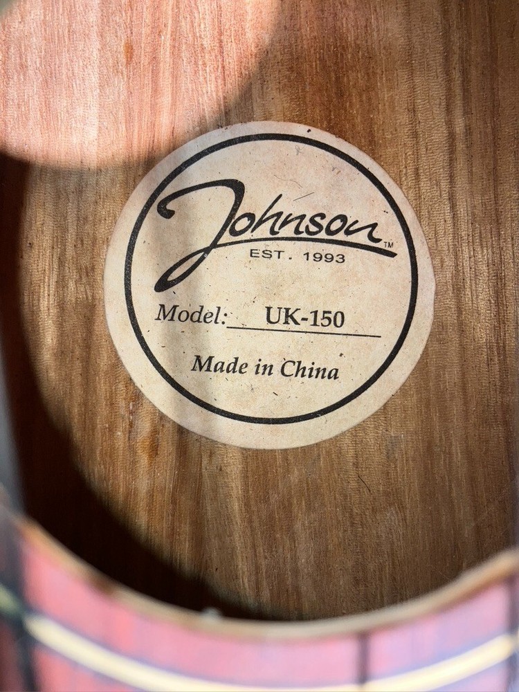 Johnson UK-150 Mahogany Soprano Uke Ukulele