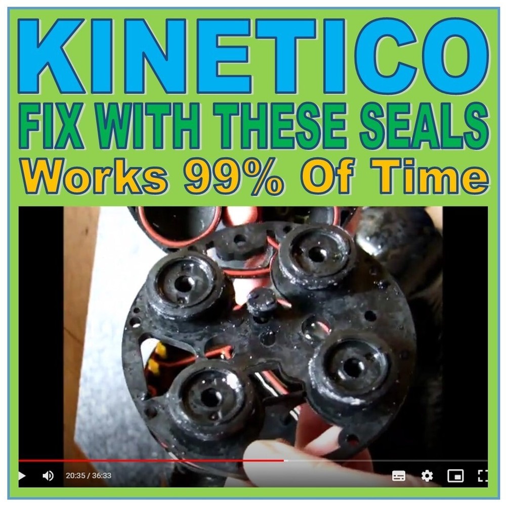 Kinetico Spare Parts & Kinetico Repairs - Easy Rebuild Kits/Seal Kits