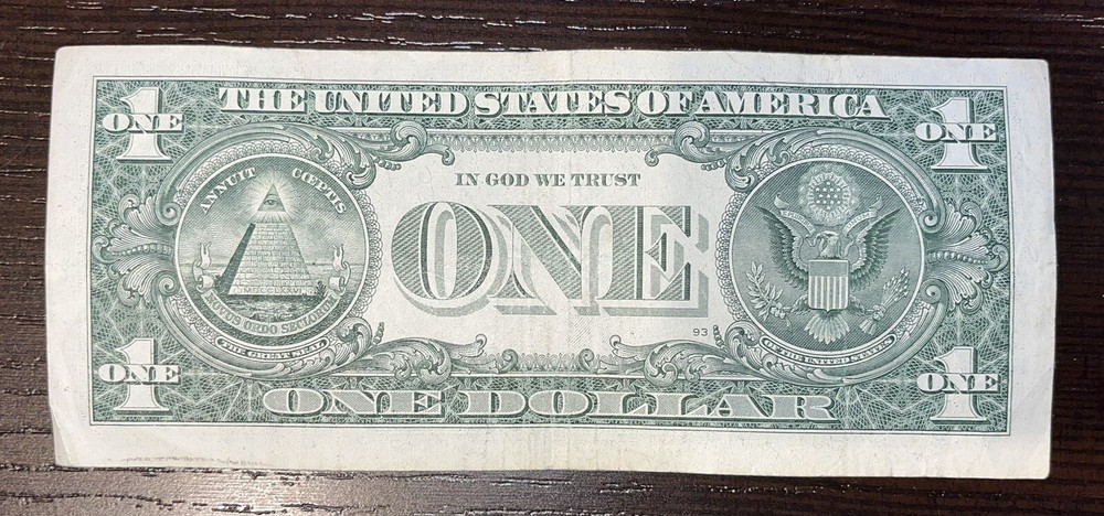 $1 One Dollar Bill Error ✨Misaligned ✨Misprint ✨Miscut✨ Offset ✨Bookends✨✨✨
