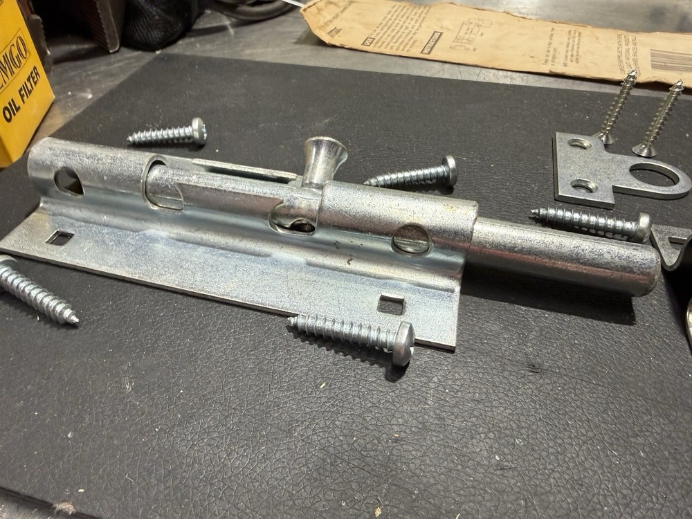 National V832 Extra Heavy Duty Padlockable Barrel Bolt