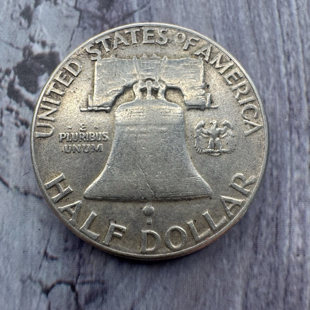 1951 BEN FRANKLIN HALF DOLLAR 90% SILVER