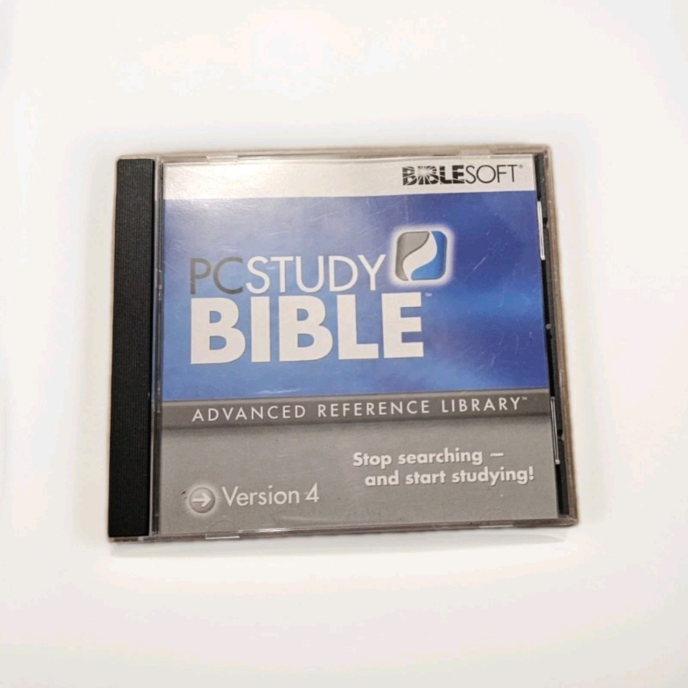PC Study Bible Version 4 CD Advanced Reference Library Windows BibleSoft V.4