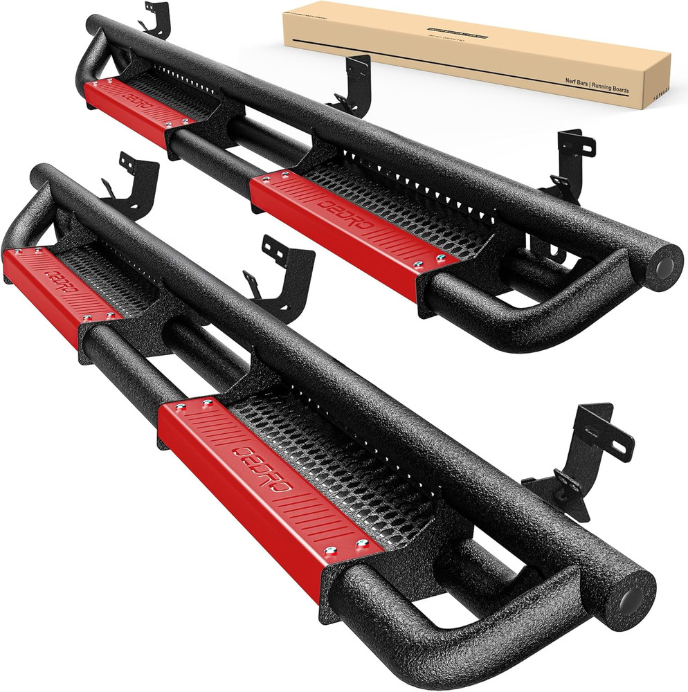 Running Boards 2009-2026 Dodge Ram 1500 2500 3500 Crew Cab Paintable Side Steps