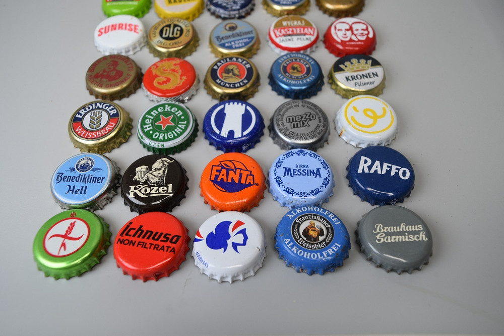 Beer Crown Caps Tops Collection x40