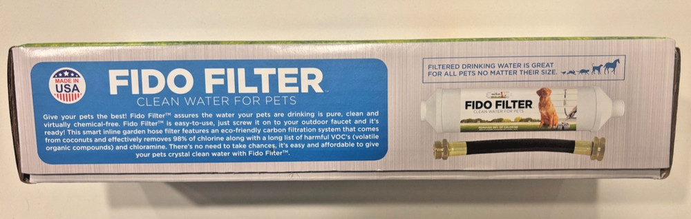 Fido Filter Water Purification For Pets / Livestock