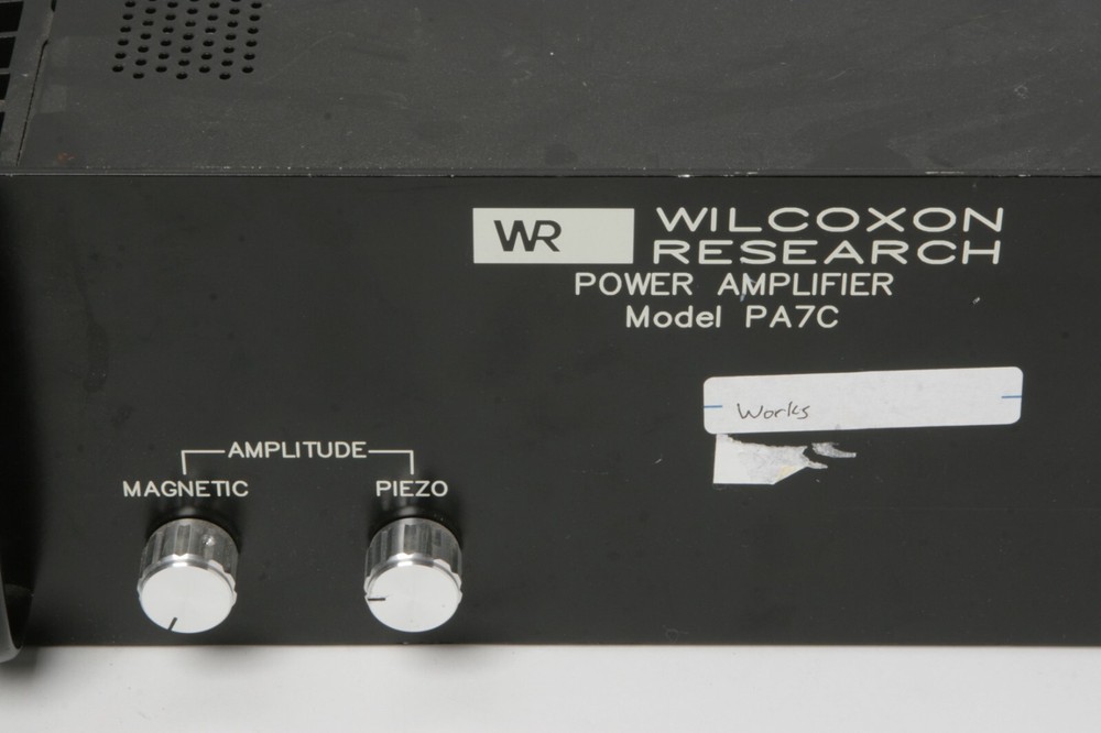 Wilcoxon Research Model PA7C Power Amplifier
