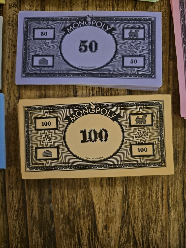 Monopoly French VERSION - Replacement BANK NOTES (Universal)