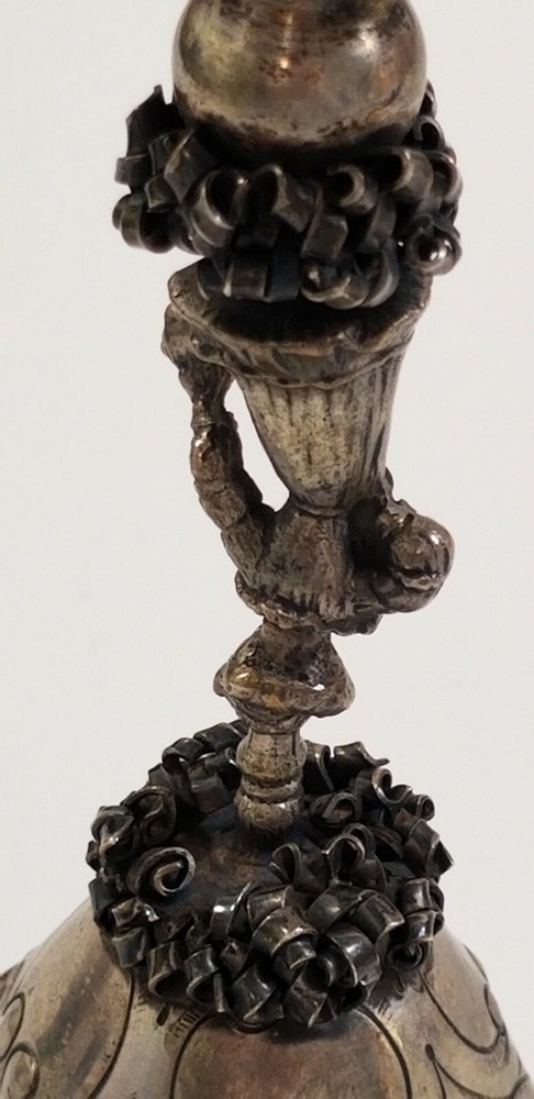 ANTIQUE CONTINENTAL STERLING SILVER WEDDING CUP