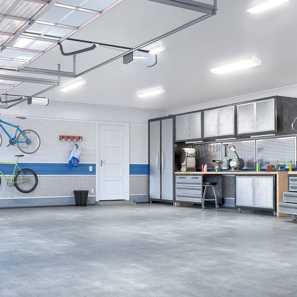 2-Ft LED Wraparound Light Daylight 2320-Lumen 20-Watt LED Linear Wraplight Fixtu