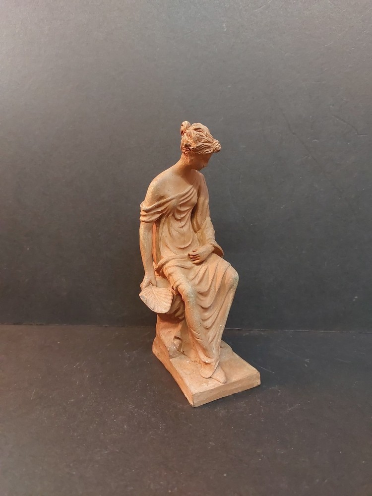 Tanagra Statue Terracotta
