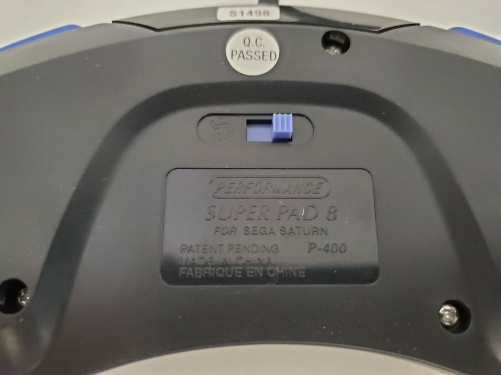 NEW Performance SuperPad 8 P-400 Controller Gamepad for Sega Saturn #40K