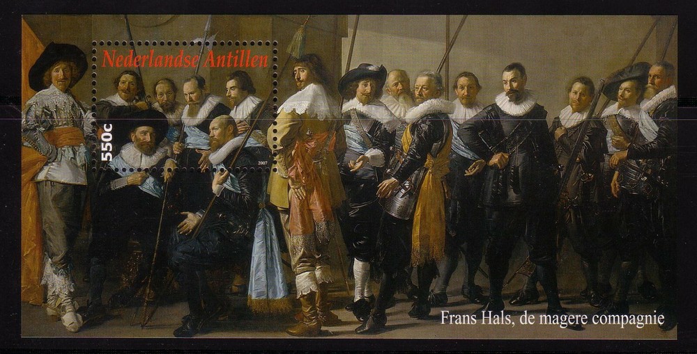 Netherlands - Dutch Antilles Issue 2007 (SS 1778) Painter Frans Hals