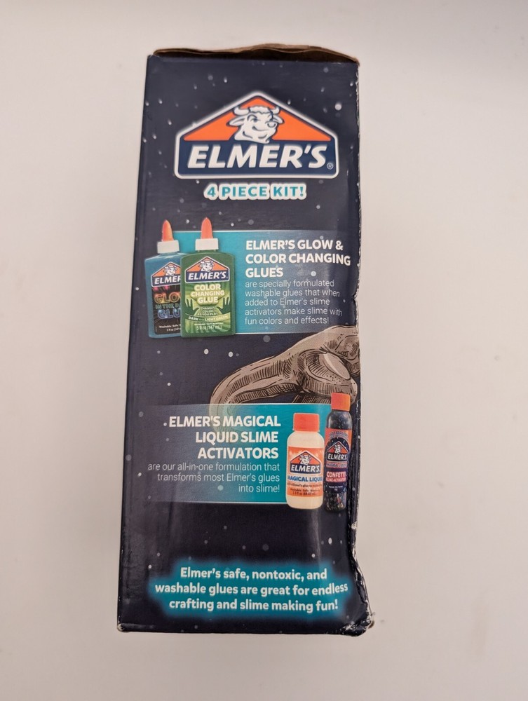 Elmers Dinosaur Night Slime Kit RARE