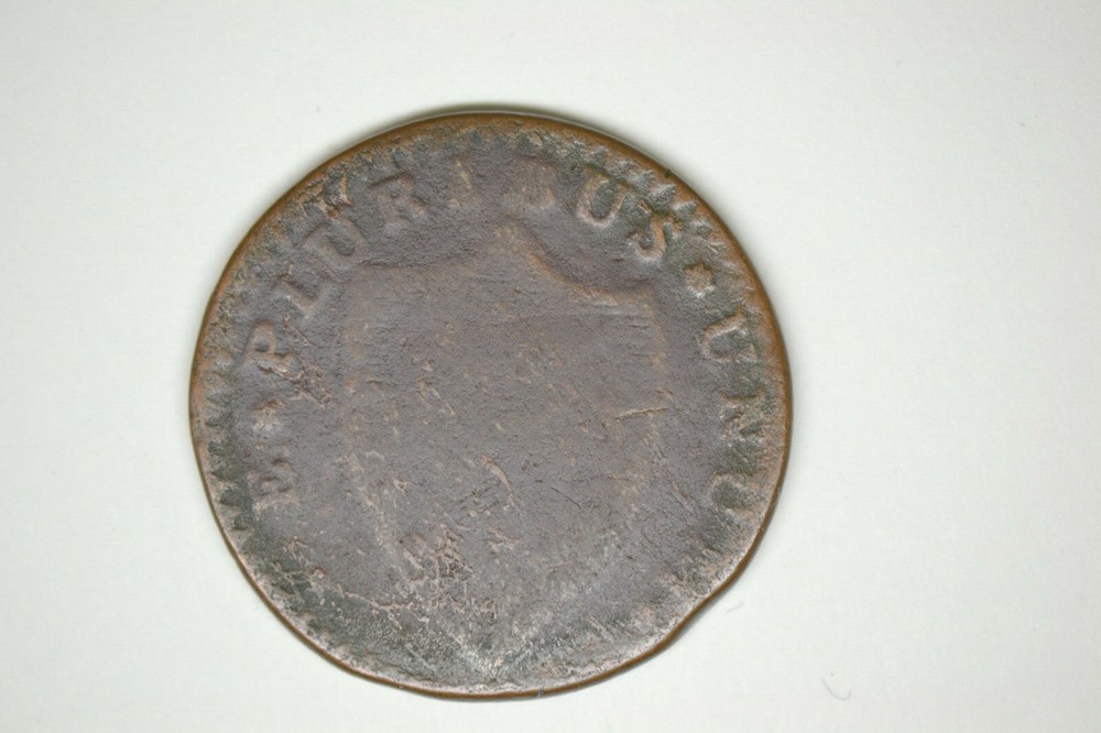 1787 New Jersey Colonial- Small Planchet, Plain Shield- Fine