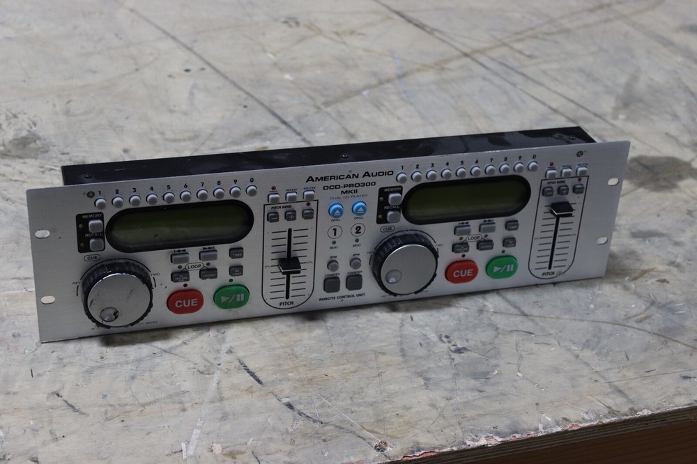 AMERICAN AUDIO DCD-PRO300 MKII DUAL CD PLAYER REMOTE CONTROL UNIT