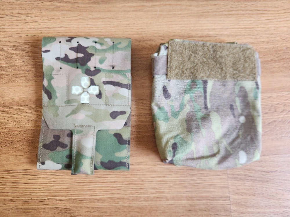 BLUE FORCE GEAR Trauma Kit NOW! MEDIUM w/ Advanced Med Kit -MOLLE - MULTICAM