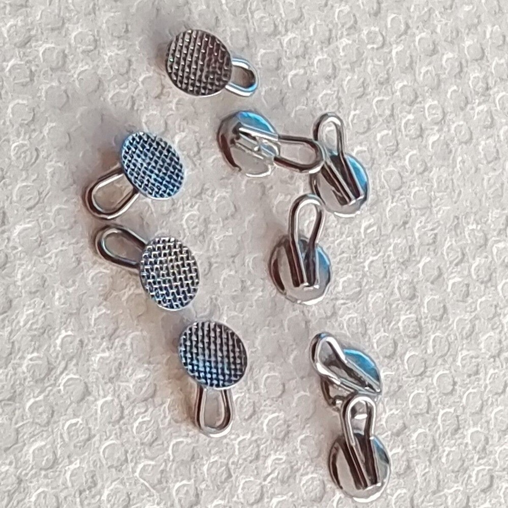 100Pc Dental Orthodontic Traction Hook Round Bondable Caplin Hook Lingual Button