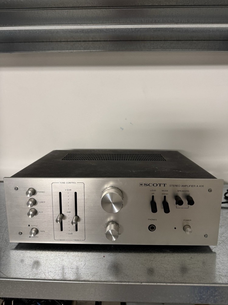 SCOTT STEREO AMPLIFIER A 406