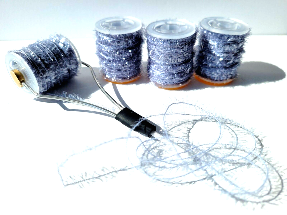 MICRO TINSEL CHENILLE - Premium Fly Tying Material - Small Chenille - 18ft. New
