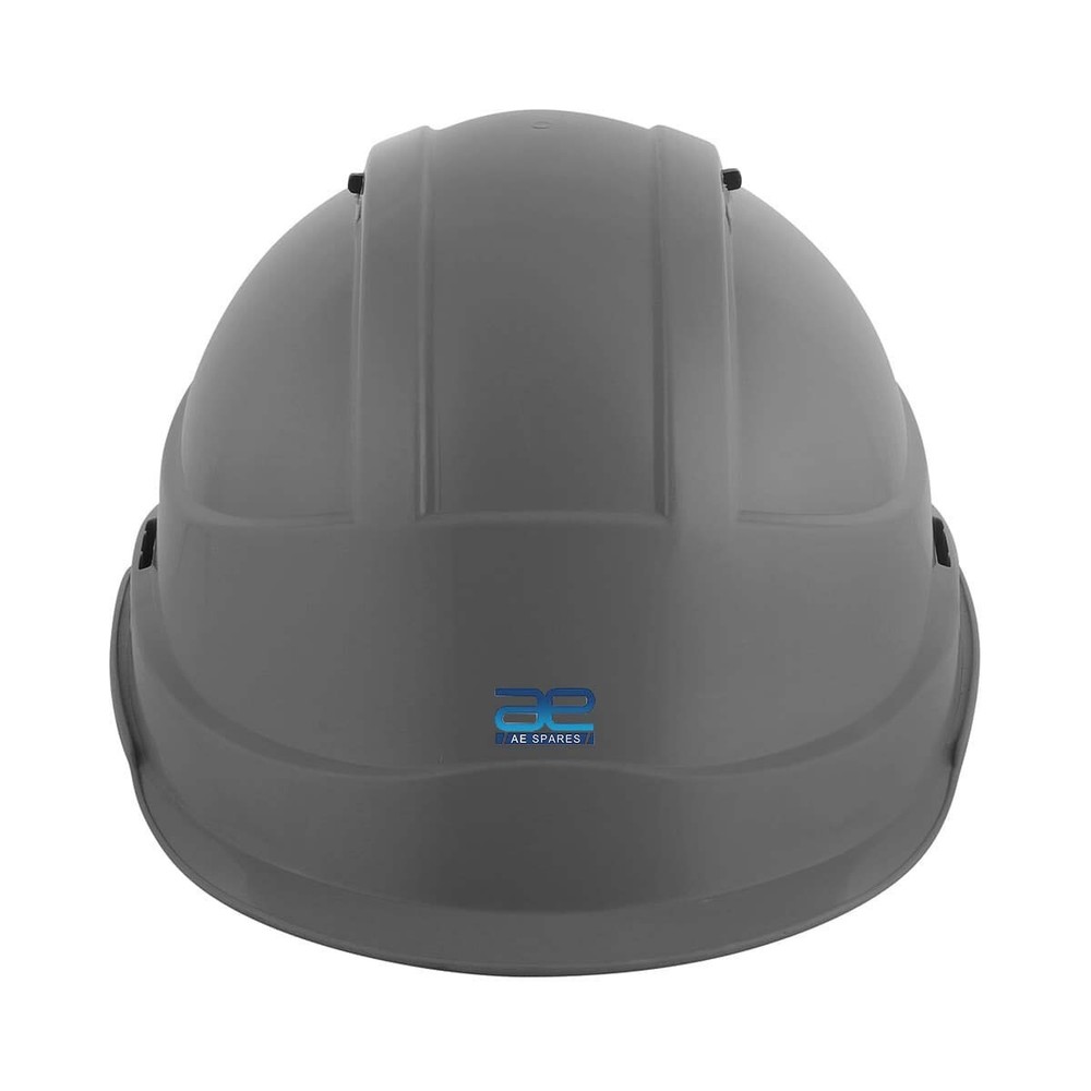 Shelblast Safety Helmet With Plastic Cradle Peak (Apex Grey)