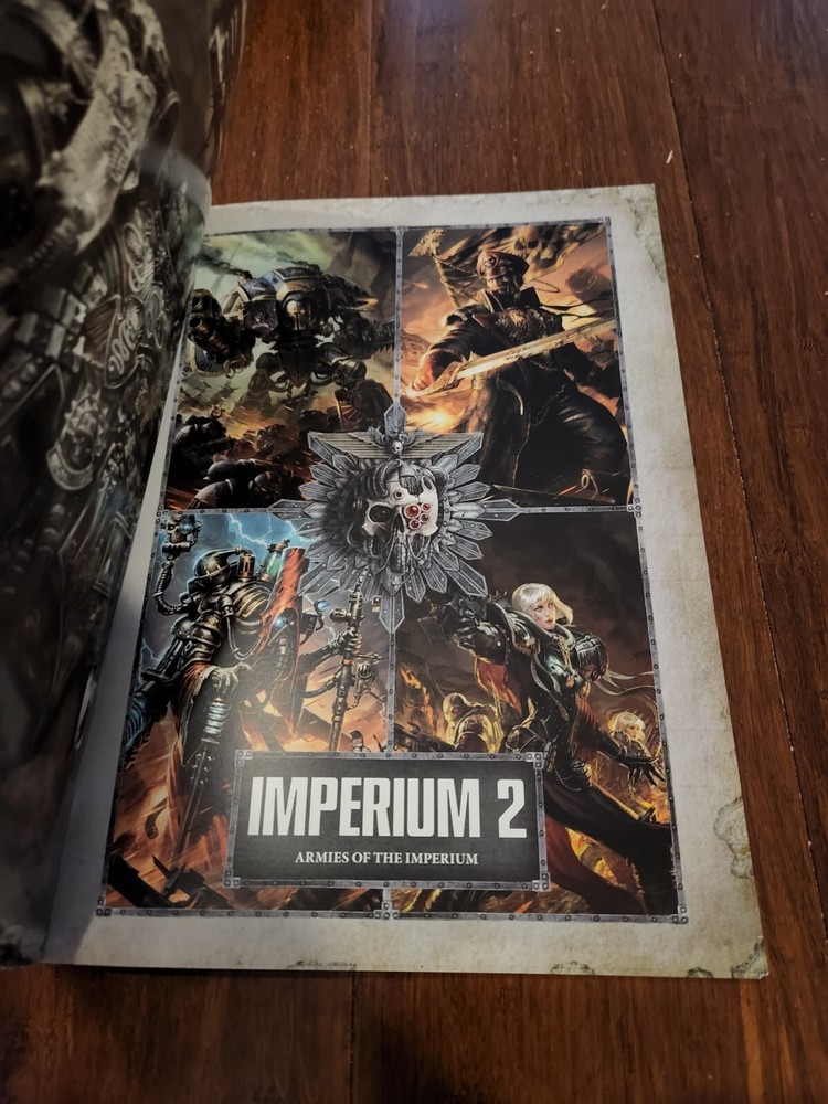 Warhammer 40k Index Imperium 2 Book 2017 - Games Workshop New