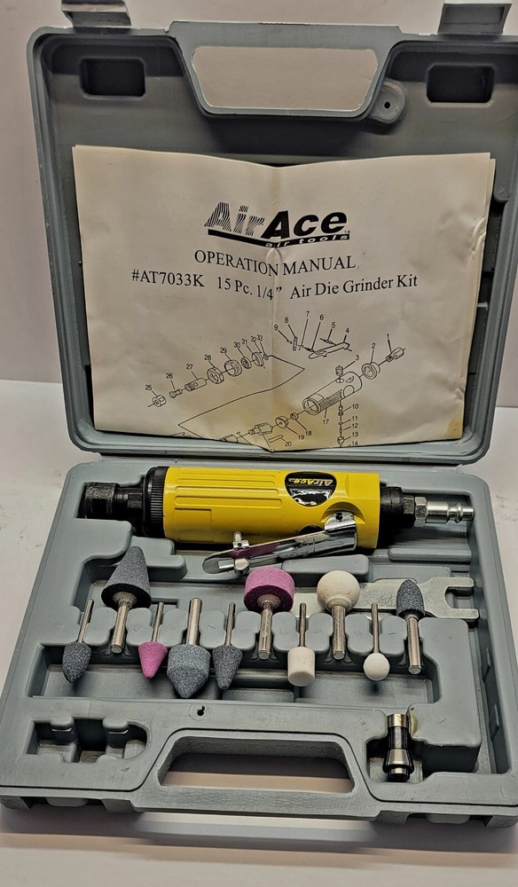 Air Ace Die Grinder Kit AT7033K