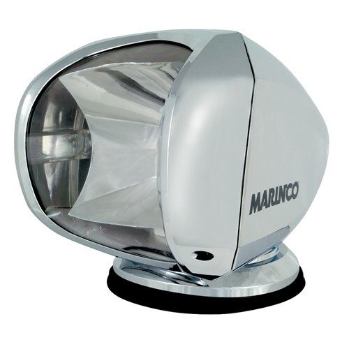 Marinco Spl-12C Spotlight 12/24V 100W Halogen Chrome