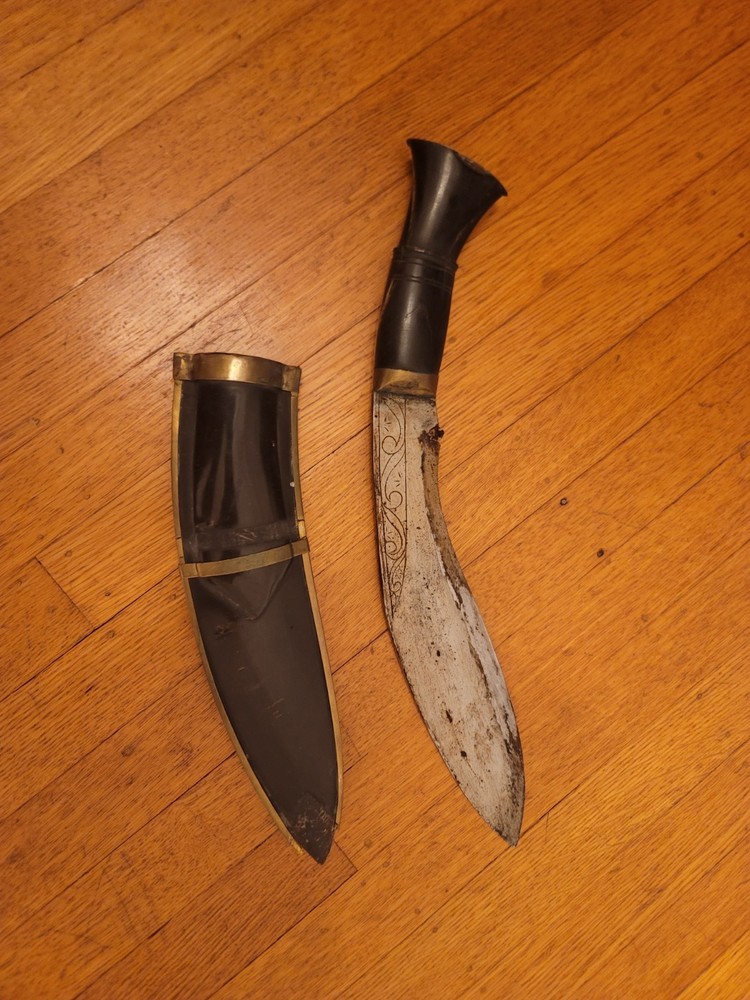 Antique kukri knife
