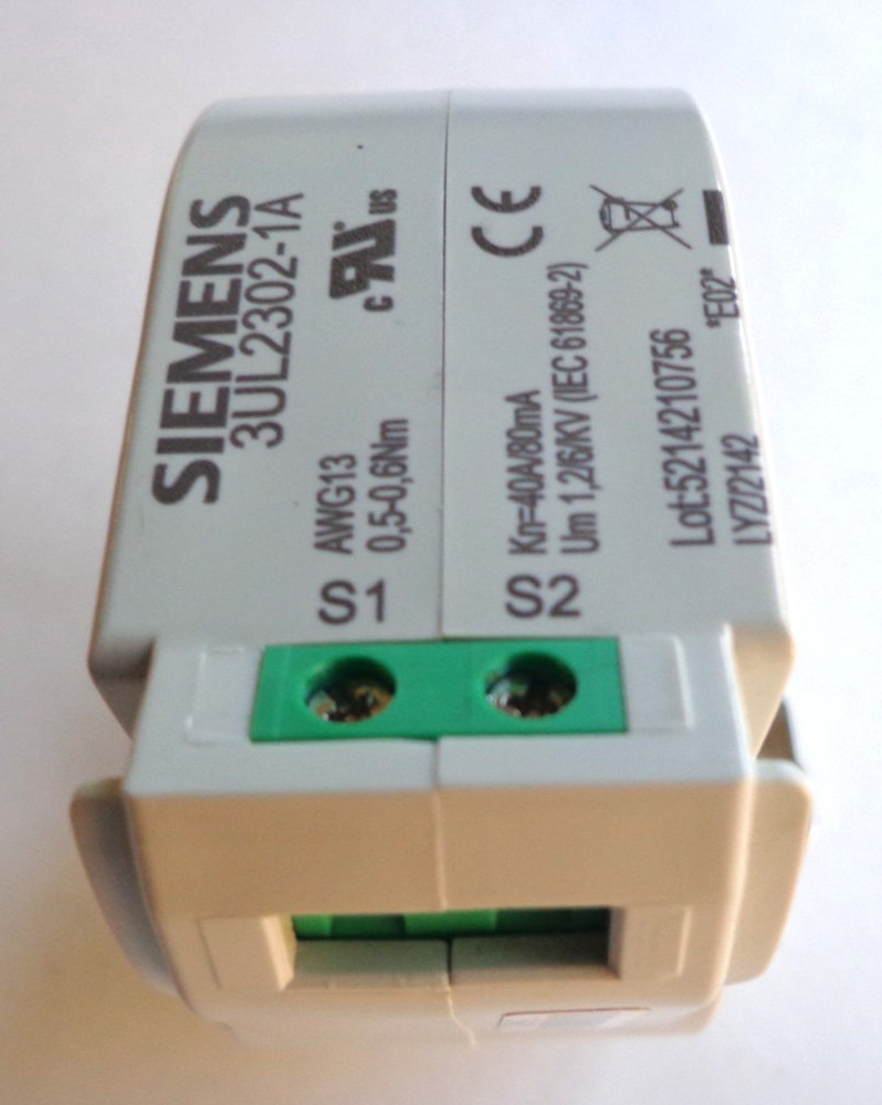 Siemens 3UL2302-1A Current Transformer, Unused!!