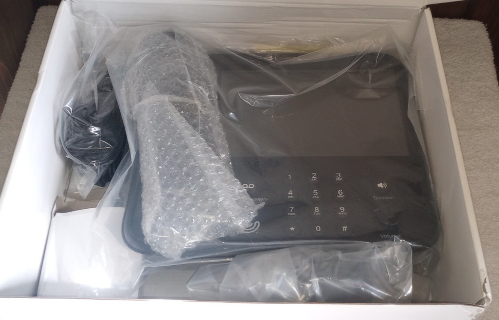 Caption Call Model #78T Touch Screen Desk Phone MAC 4865EE290533