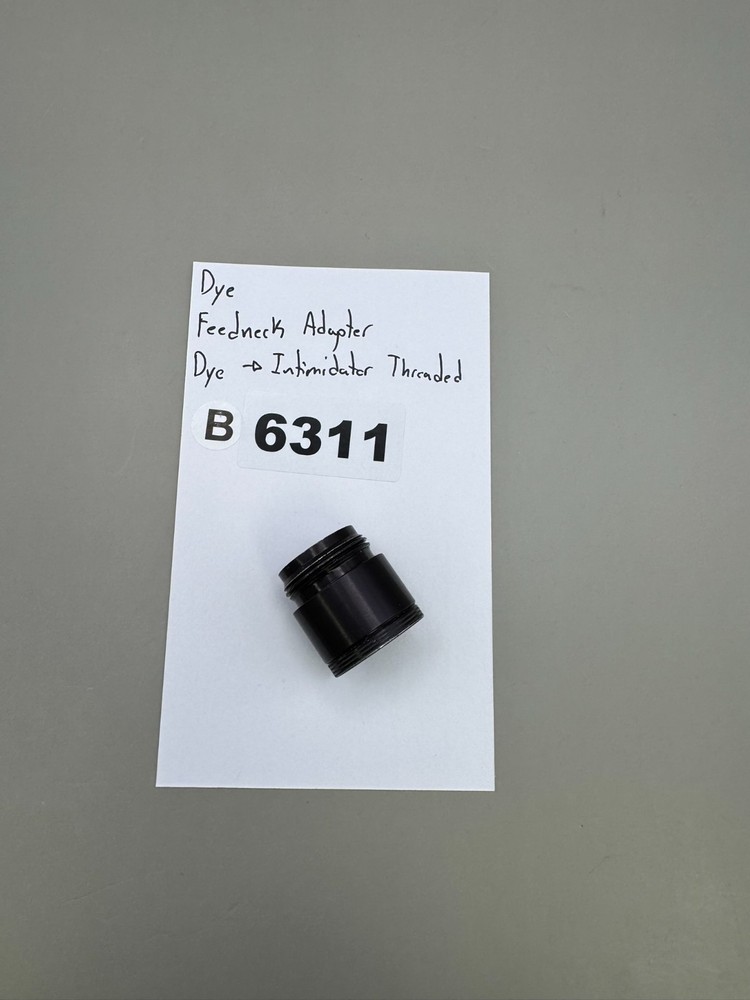 Dye Feedneck Adapter Dye- Intimidator Threaded
