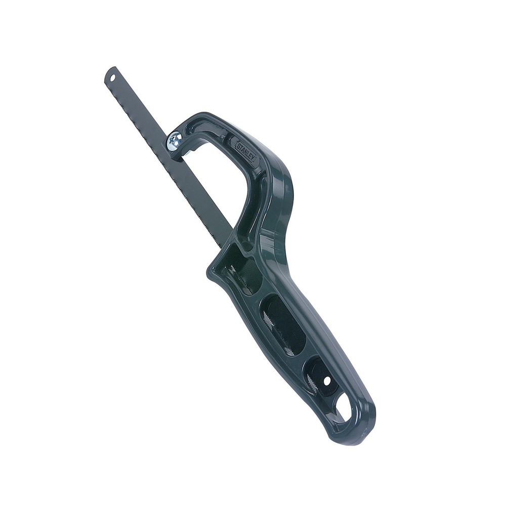 Stanley Mini Hack 10 in. Carbon Steel Hacksaw Black 1 pc (6-PACK)