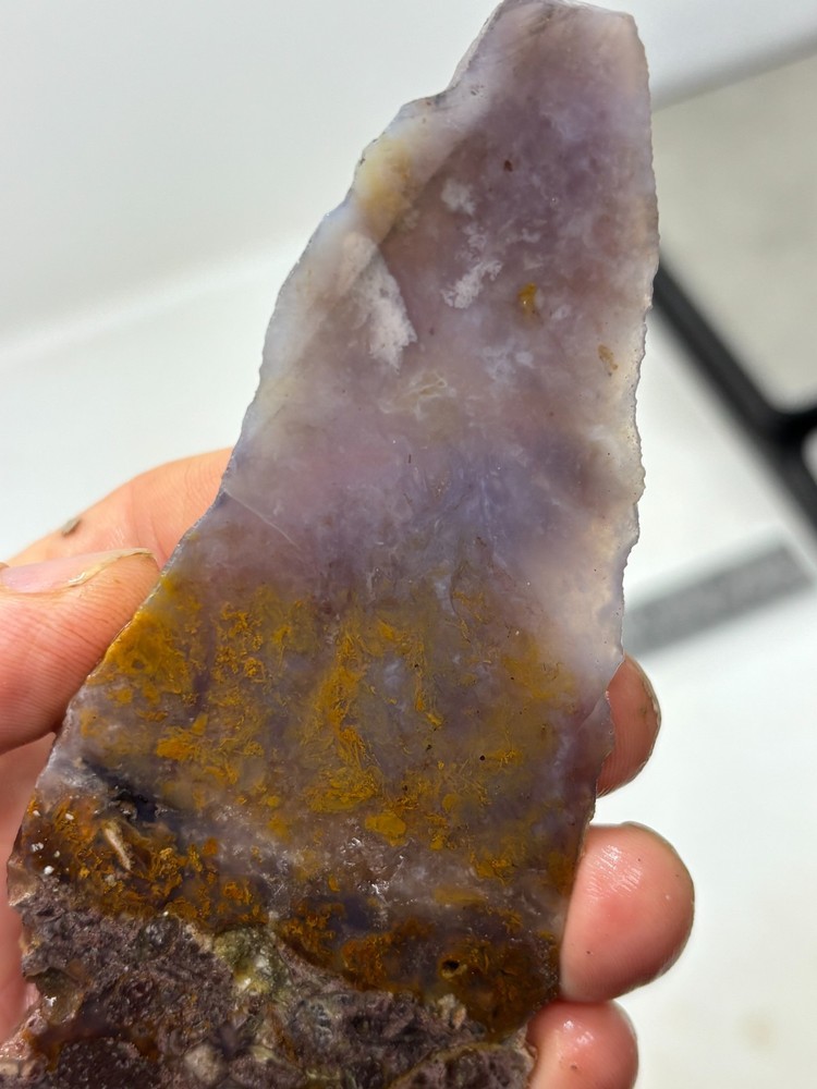 Mexican Cathedral Agate Slab Cabbing Lapidary Combo Ship Avail