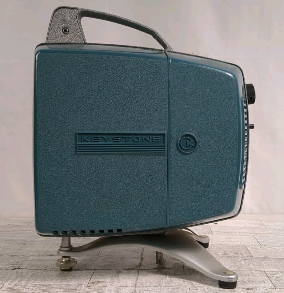 Vintage Keystone K-67 Automatic 8mm Projector Tested Blue | Tested/Works Nicely!