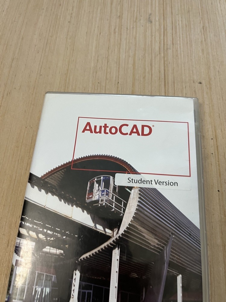 Autodesk AutoCAD Student Version 2008 As Is Read