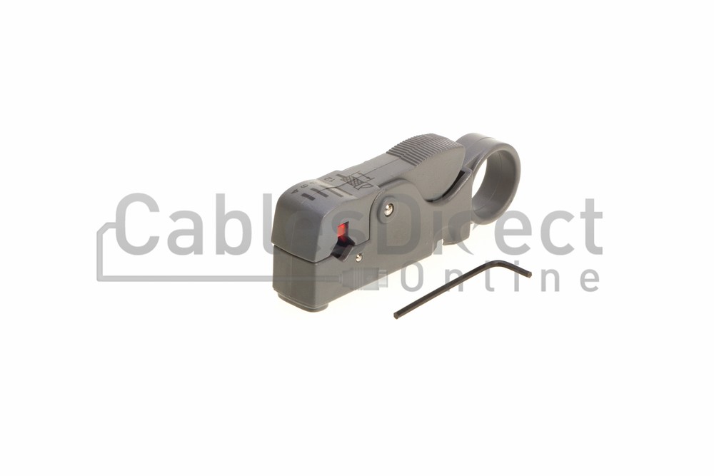 500FT White RG59 + DC Power Siamese Security Camera Cable + Tool Kit CCTV