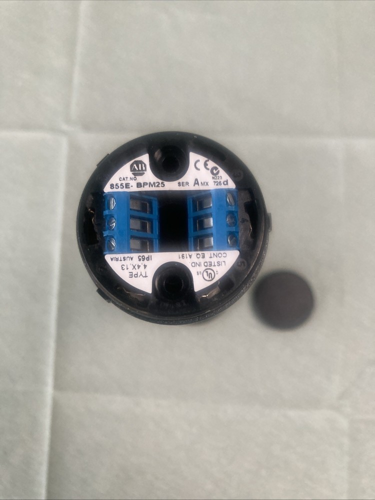 AB Stack Light Base - 12” Tall - 855E- BPM25 - IP 65, NEMA Type 4, 4X, 13