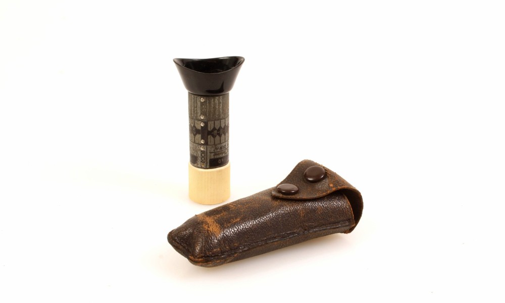 Antique Practos Junior Light Meter with Leather Case