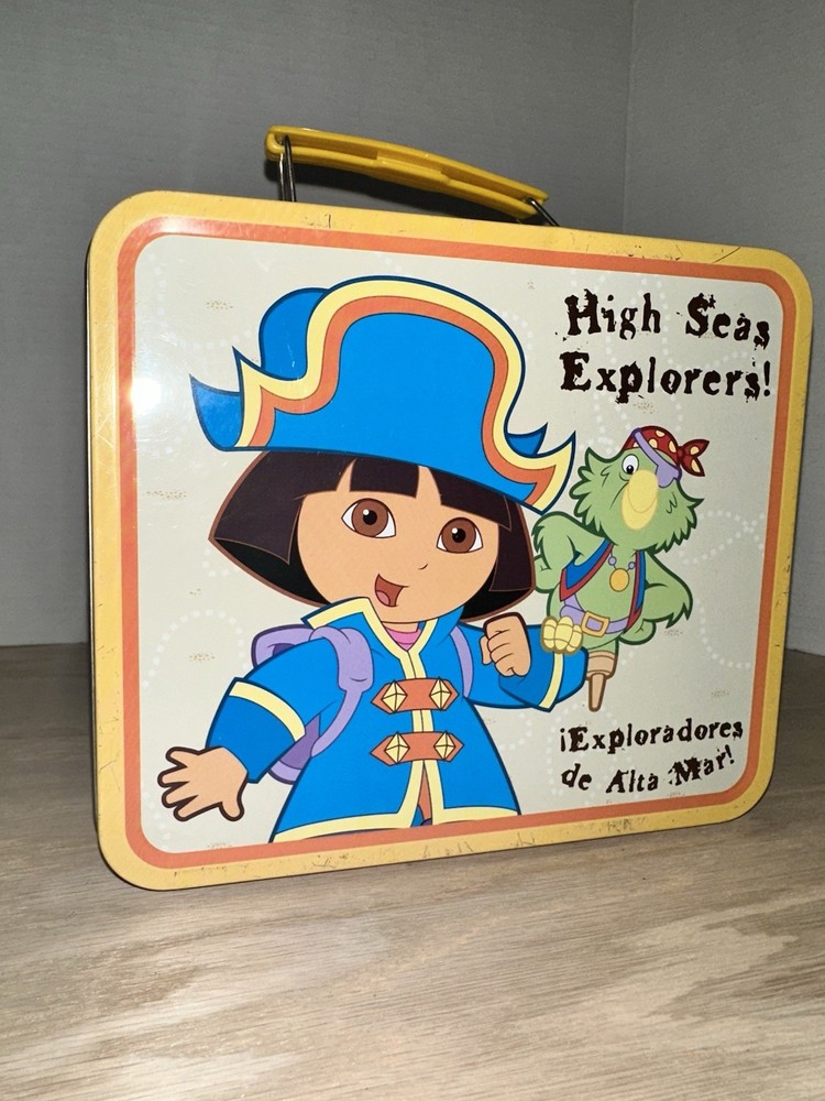 Nickelodeon Dora the Explorer High Seas Explorers Metal Lunchbox