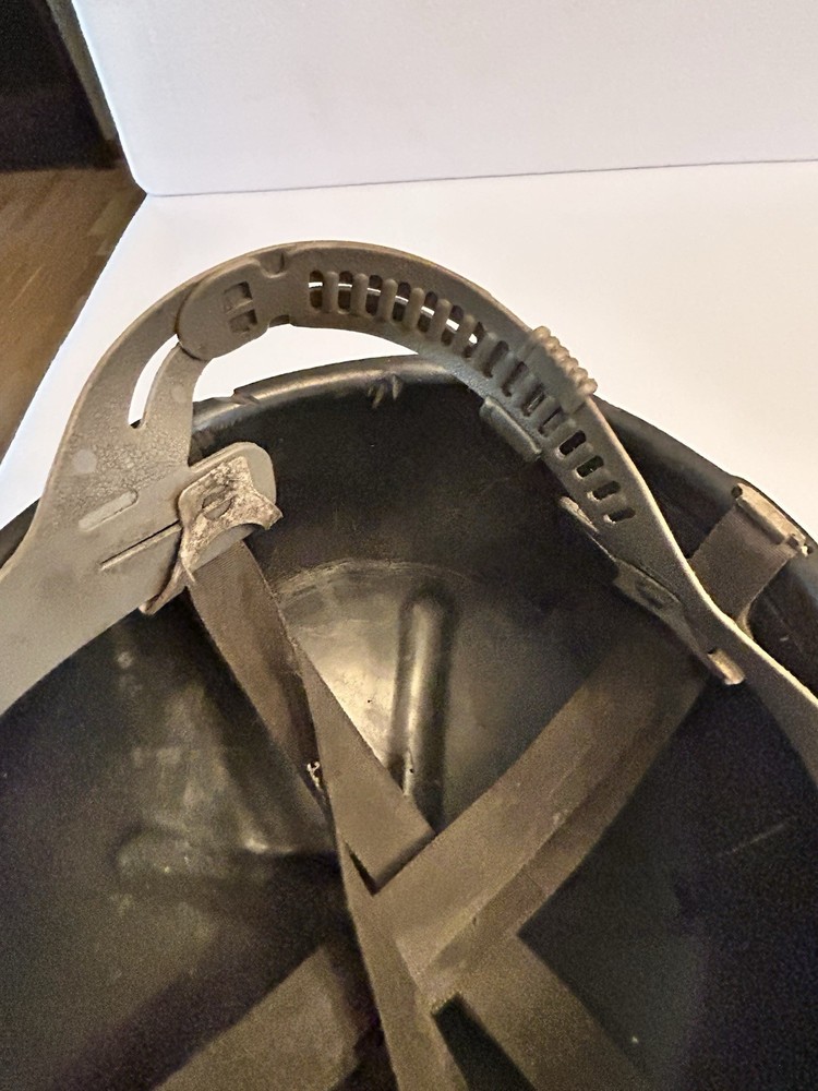 Low Pro Coal Miners Mining Hard Hat Vintage Black Used