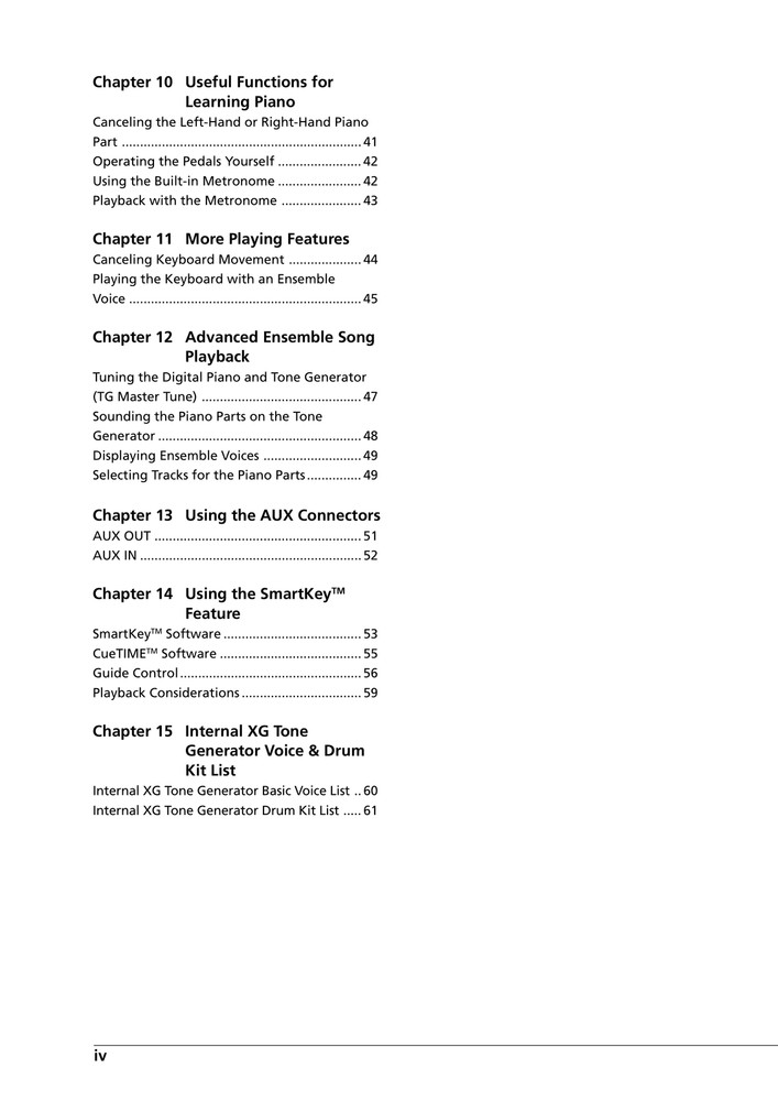 Yamaha GranTouch — Basic Operation Manual Guide Reference — 67 Pages — USA Made