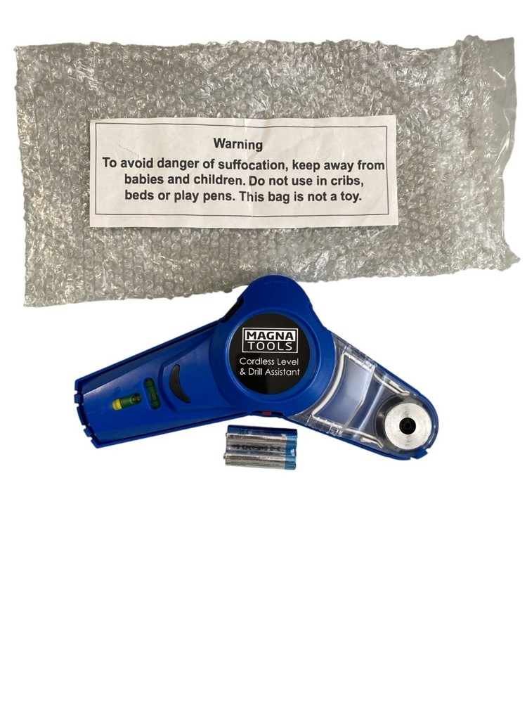 Magna Tools Cordless Level & Drill Assistant With Batteries Included