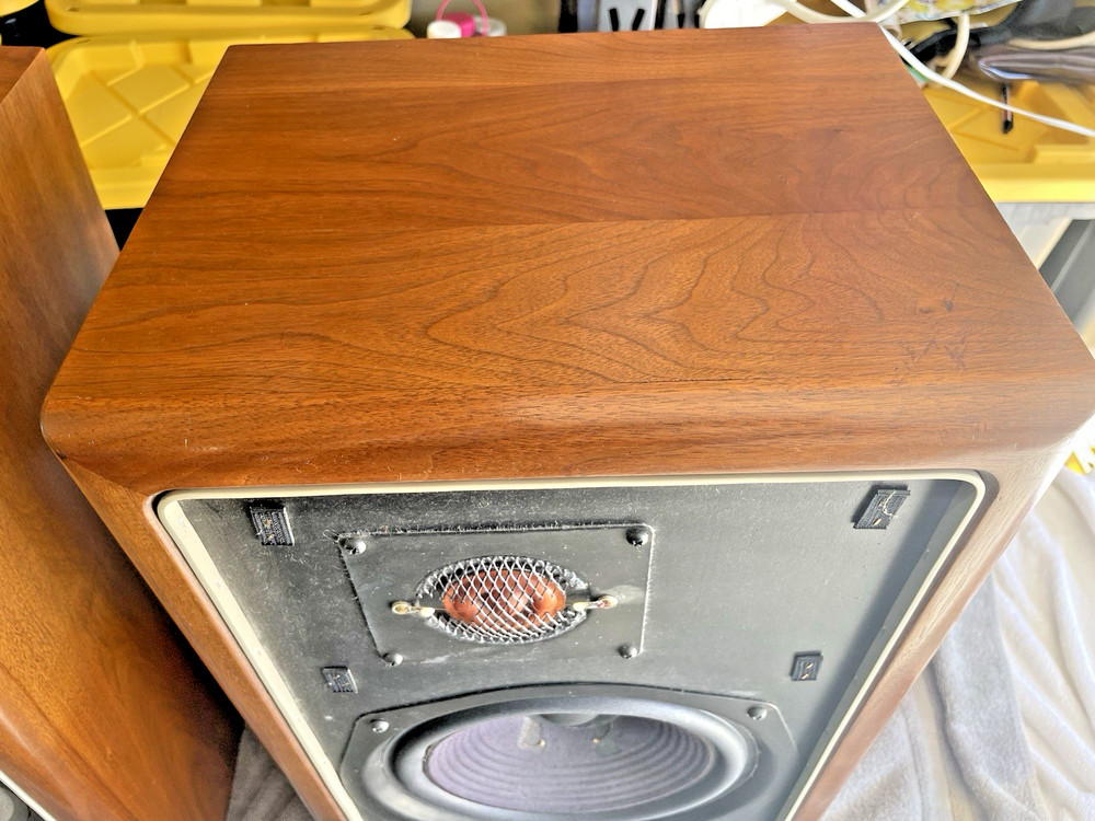 Original Large Advents / Walnut Cabinets / Excellent Condition /