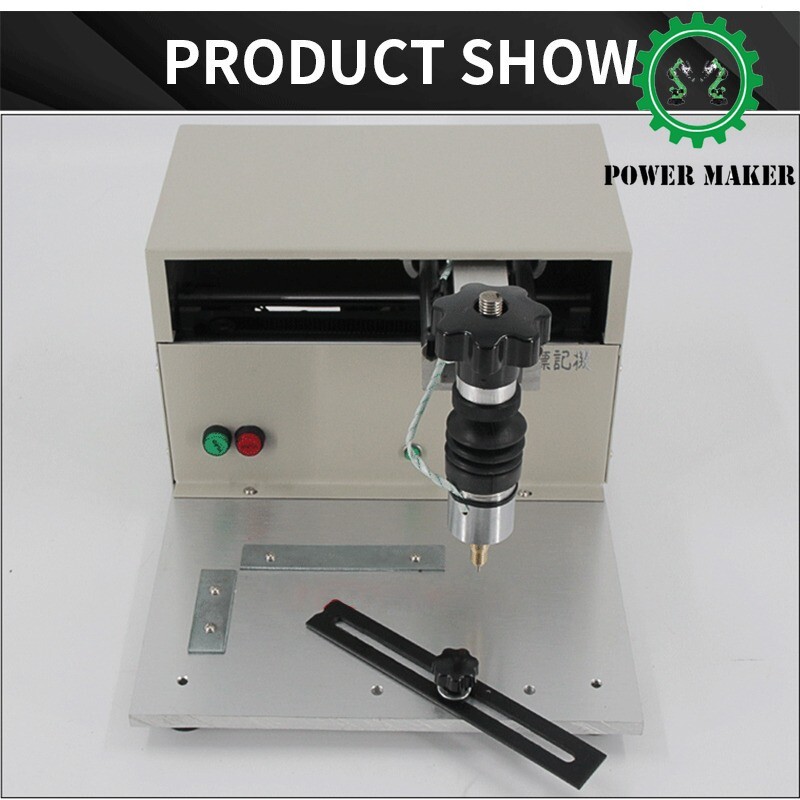 Electric Needle Sign Nameplate Coding Machine Metal Industrial Cutting Plotter