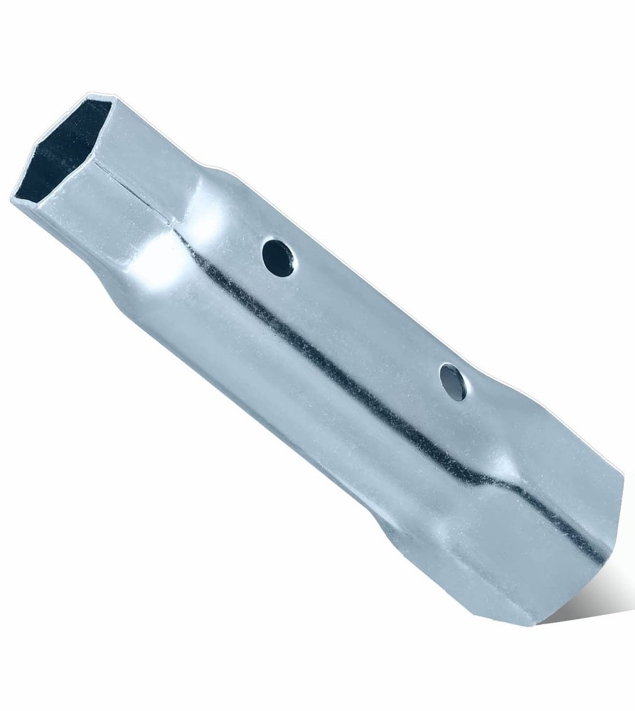 Skoutag RV Water Heater Element Wrench Socket, Dual Hex Removal Silver