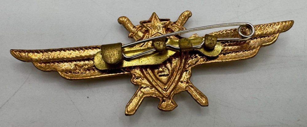 Soviet Union Air Force Navigator Wings Clasp Qualification Badge 2nd Class