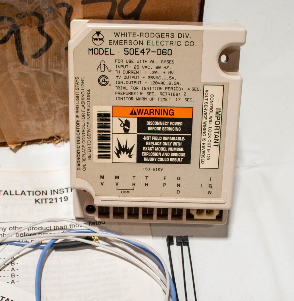 Trane Service First Trane KIT2119 Ignition Module 50E47-060 Igniter IGN0030 Rod